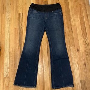 Paige Premium Denim Maternity Laurel Canyon Bootcut Jeans size 31